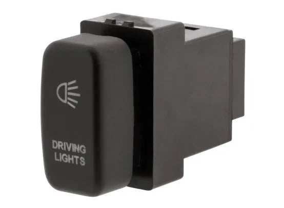Hulk 4x4 Driving Light Push Button Switch - Green (Pajero/Triton 02-15) — fits Mitsubishi Challenger Pb
