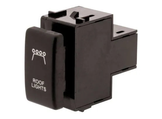 Hulk 4x4 Roof Light Push Button Switch - Amber (Pathfinder/Navara 05-18) — fits Nissan Pathfinder