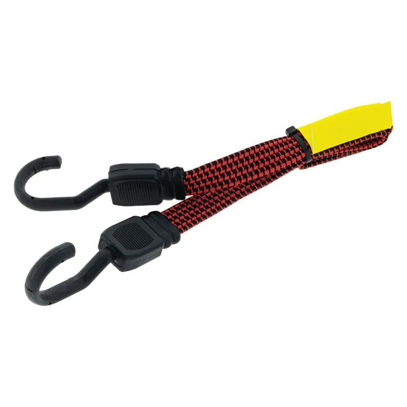 Hulk 4x4 60cm Fat Bungee Strap Non Scratch Hook - Red