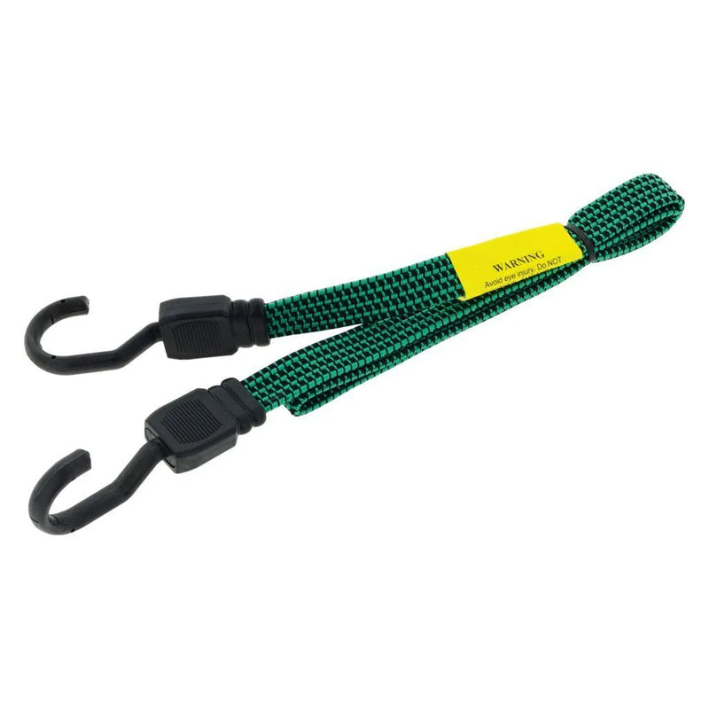 Hulk 4x4 100cm Fat Bungee Strap Non Scratch Hooks - Green