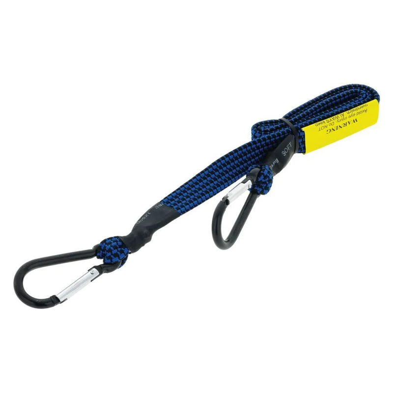 Hulk 4x4 80cm Fat Bungee Carabiner Elastic Strap - Blue