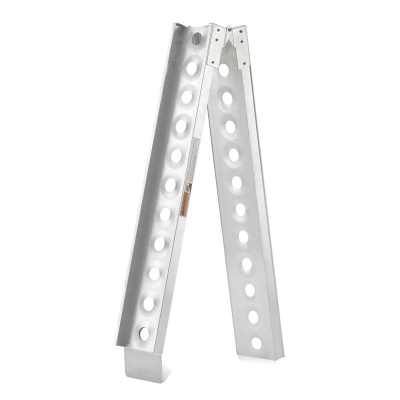 Hulk 4x4 Aluminium Folds Flat Motorcycle Loading Ramp - 182kg