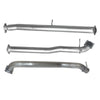 Hulk 4x4 Stainless Steel Exhaust Kit - No Muffler (Ranger/Mazda BT50 16) — fits Mazda BT-50 UP