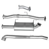 Hulk 4x4 Stainless Steel Exhaust Kit - w/ Muffler (BT50/D-Max 20+)