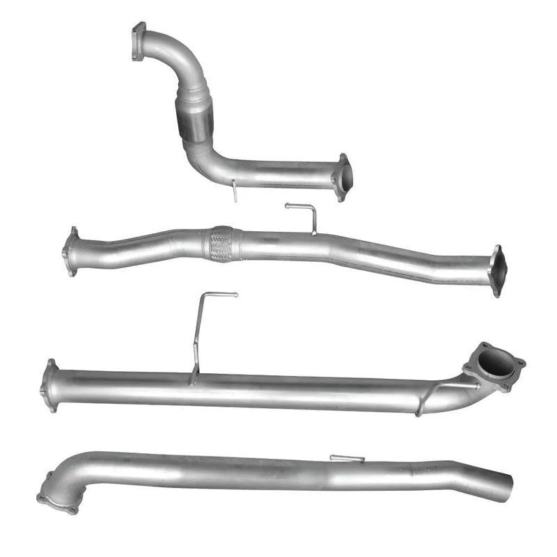 Hulk 4x4 Stainless Steel Exhaust Kit - No Muffler (D-Max RT Series 12-16)