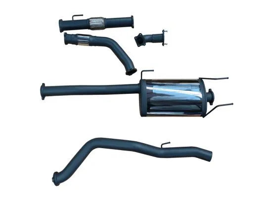 Hulk 4x4 Stainless Steel Exhaust Kit (D-Max RT Non-DPF 13-16)
