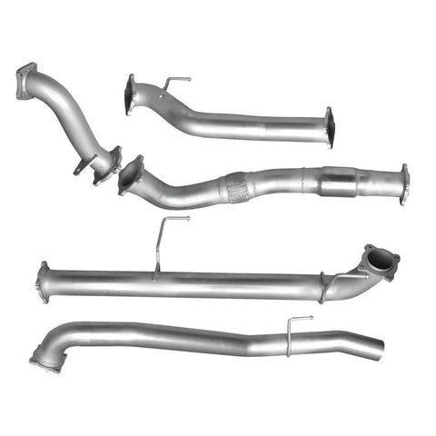 Hulk 4x4 Stainless Steel Exhaust Kit - No Muffler (D-Max/Colorado)