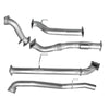 Hulk 4x4 Stainless Steel Exhaust Kit - No Muffler (D-Max/Colorado)