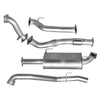 Hulk 4x4 Stainless Steel Exhaust Kit - w/ Muffler (D-Max/Colorado)