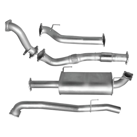 Hulk 4x4 Stainless Steel Exhaust Kit - w/ Muffler (D-Max/Colorado)
