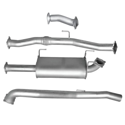 Hulk 4x4 Stainless Steel Exhaust Kit - w/ Muffler (D-Max TR 16+)