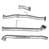 Hulk 4x4 Stainless Steel Exhaust Kit - No Muffler (D-Max TR 16+)