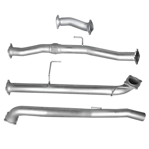 Hulk 4x4 Stainless Steel Exhaust Kit - No Muffler (D-Max TR 16+)