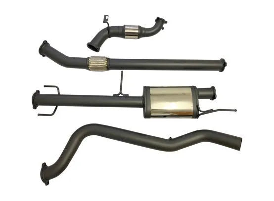 Hulk 4x4 Stainless Steel Exhaust Kit (Triton MN 4WD 10-15)