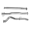 Hulk 4x4 Stainless Steel Exhaust Kit - No Muffler (Triton MQ 15+)