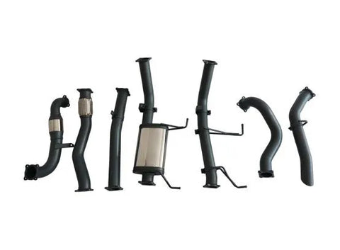 Hulk 4x4 Stainless Steel Exhaust w/Muffler Delete (Patrol GU Wagon 00-16)