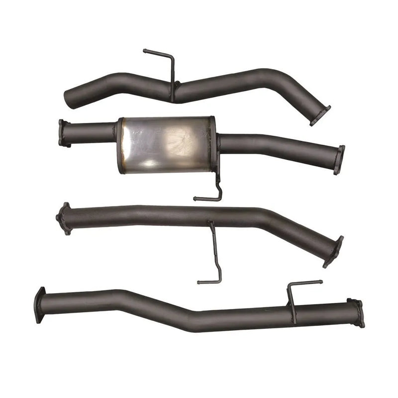 Hulk 4x4 Stainless Steel Exhaust Kit (Navara D23 15) — fits Nissan Navara