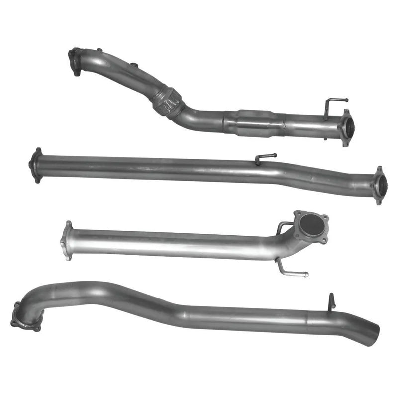 Hulk 4x4 Stainless Steel Exhaust Kit - No Muffler (Hilux 150 Series 05-15) — fits Toyota Hilux N140 N150 N160 N170...