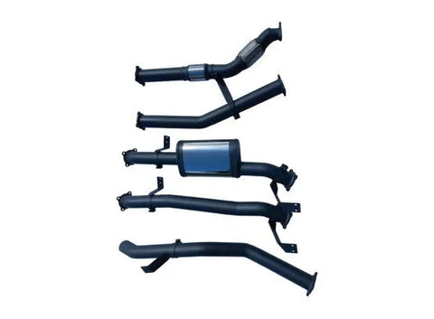Hulk 4x4 Stainless Steel Exhaust Kit (Landcruiser 79 Series Twin Cab 99-16)