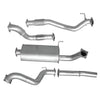 Hulk 4x4 Stainless Steel Exhaust Kit - w/ Muffler (Landcruiser 100 Series) — fits Toyota Landcruiser 100 Series