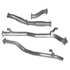Hulk 4x4 Stainless Steel Exhaust Kit - No Muffler (Landcruiser 76 Series 07-16) — fits Toyota Landcruiser 76 Series (image 3)