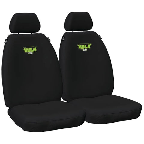 Hulk 4x4 HD Canvas Seat Covers - Front (Prado 150 Series 09-21) — fits Toyota Landcruiser Prado 150 Series