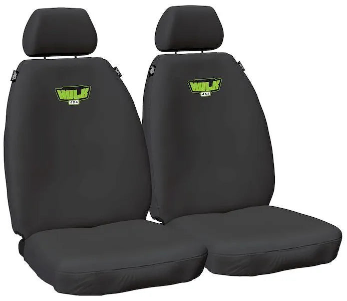 Hulk 4x4 HD Canvas Seat Covers - Front (Amarok 11+) — fits Volkswagen Amarok