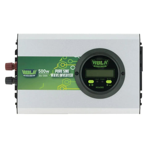 Hulk 4x4 24VDC To 240VAC Pure Sine Wave Inverter - 500W