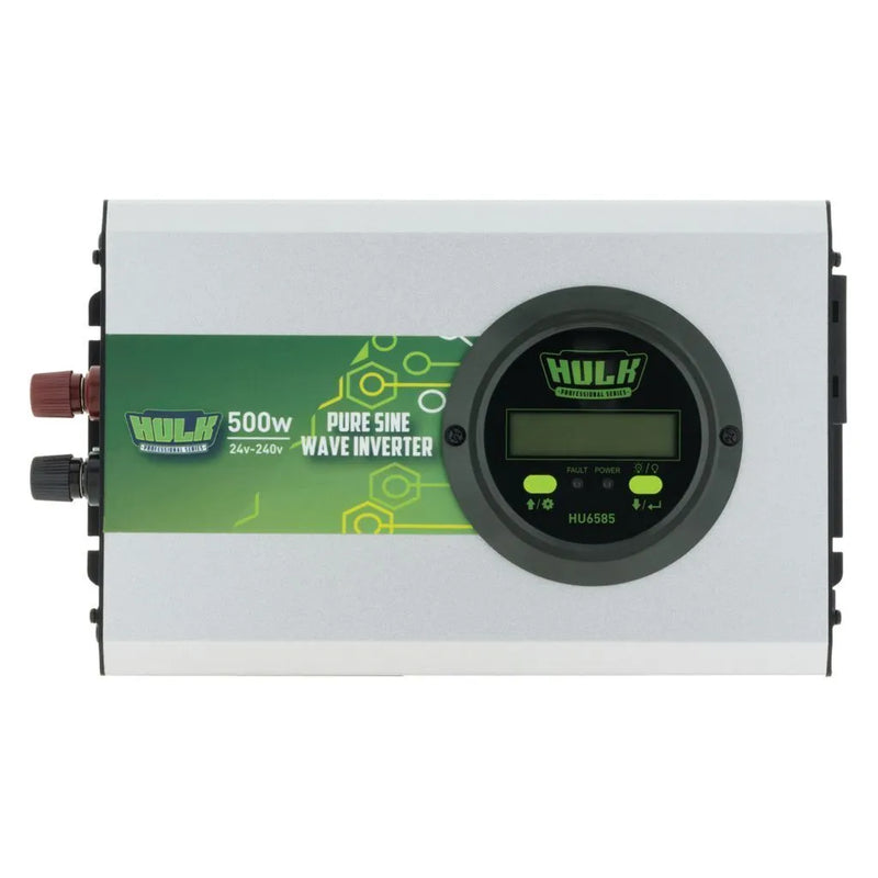 Hulk 4x4 24VDC To 240VAC Pure Sine Wave Inverter - 500W