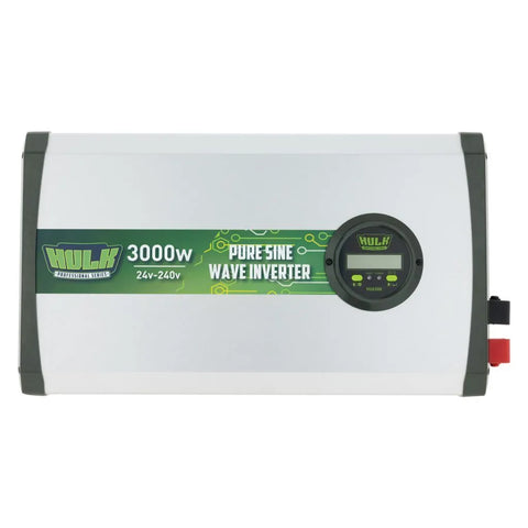Hulk 4x4 24VDC To 240VAC Pure Sine Wave Inverter - 3000W
