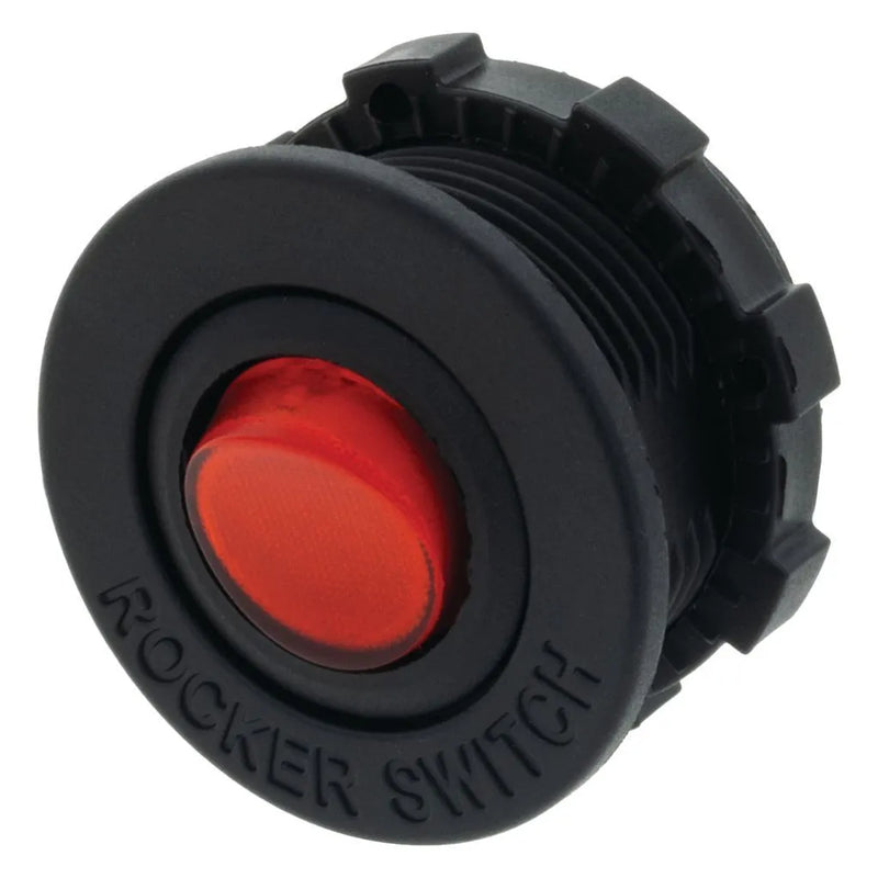 Hulk 4x4 Rocker Switch 12V T/S Flush & Surface Mount Hous - Red Led