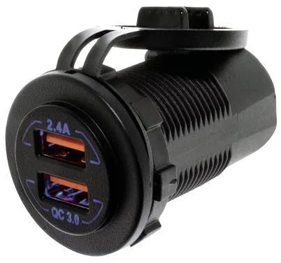 Hulk 4x4 Quick Charge QC3.0 Dual USB Socket