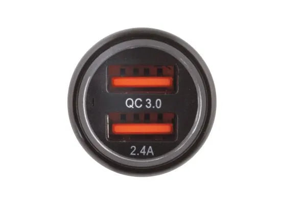 Hulk 4x4 Dual USB In Car Socket Charger - QC3.0 & 2.4 Amp