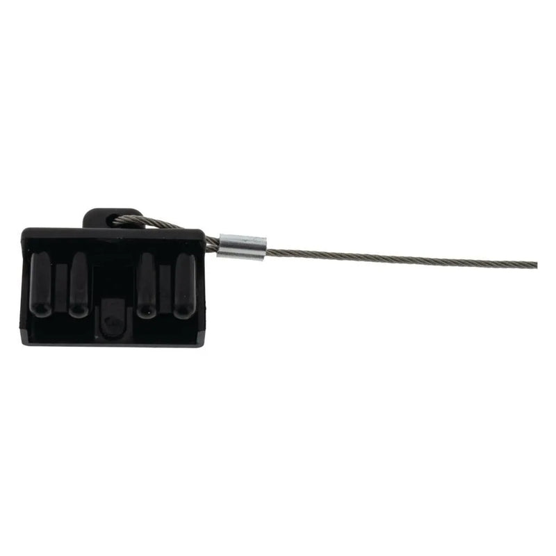 Hulk 4x4 Pkt 1 Plastic Cover T/S 50Amp Connector w/ Steel Loop - Black