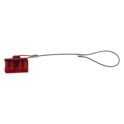 Hulk 4x4 Pkt 1 Plastic Cover T/S 50Amp Connector w/ Steel Loop - Red
