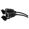 Hulk 4x4 Anderson Plug 50A Cable Assy 300mm Long - Dual ACC Socket (image 3)