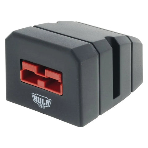 Hulk 4x4 Single Surface Mount Housing 50Amp Anderson Style Plug - Red