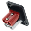 Hulk 4x4 Double Flush Mount Housing w/ 50Amp Plug - Red/Grey