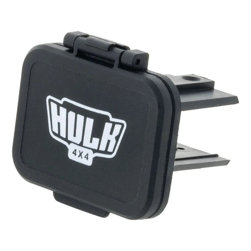 Hulk 4x4 Pkt 1 Black Plastic Cover T/S 50Amp Connector W/ Flip Lid,