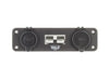 Hulk 4x4 Triple Flush Mount Housing w/50A Plug, Accessory Power Socket & Dual USB Ports