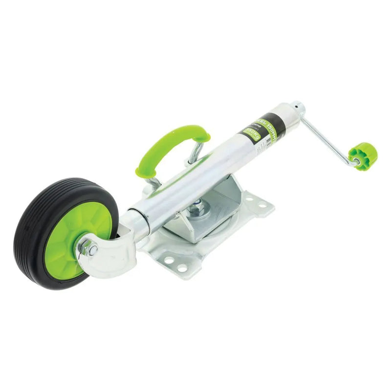 Hulk 4x4 6" Standard Solid Rubber Jockey Wheel