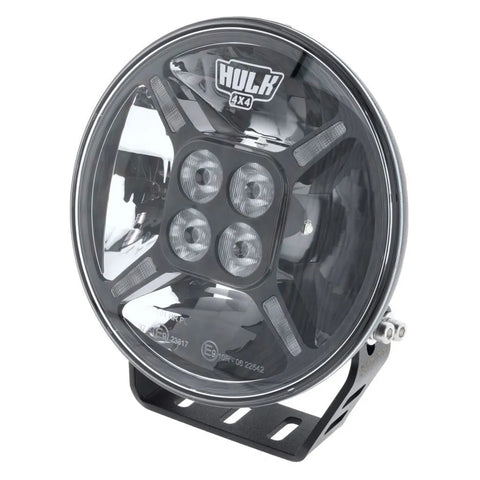 Hulk 4x4 7" Round Led Driving Lamp - Black