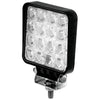 Hulk 4x4 LED Square Worklamp Flood Beam 10-30V 48Watt 16 LEDs Blck Abs