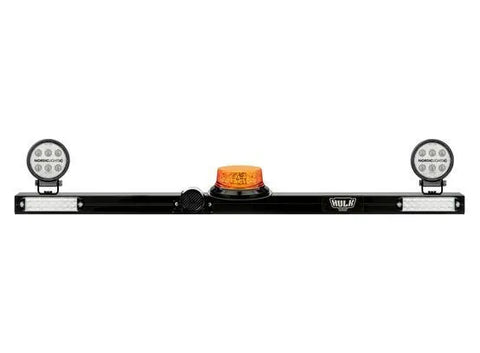 Hulk 4x4 Led Minebar w/ Squashed Duck Broadband Alarm, Beacon, Combination Lamps & Worklamps