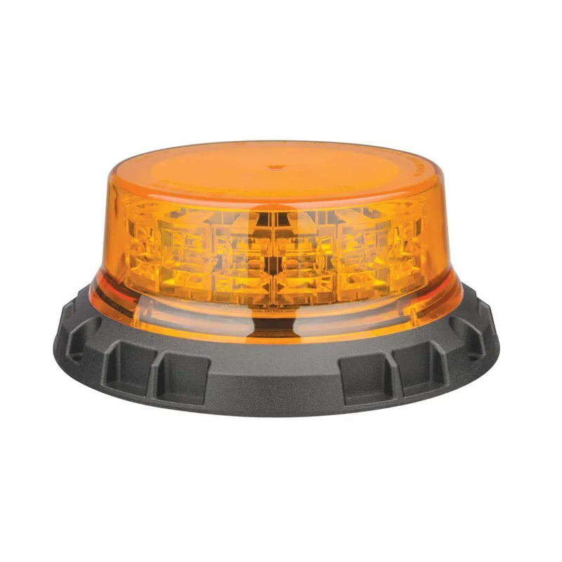 Hulk 4x4 Led Amber Beacon 12/24V 3 Bolt Metal