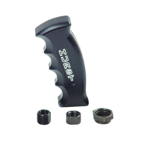 Hurst Billet/Plus Universal Pistol Grip Shift Handle Fits 3/8-16, 7/16-20, 1/2-20, M10x1.25, M10x1.50, M12x1.25, M12x1.75 and M16x1.50 Shift Knobs