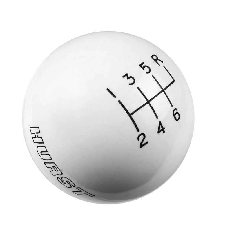 Hurst 1630056 Shift Knob - 6-Speed - White C5 Corvette