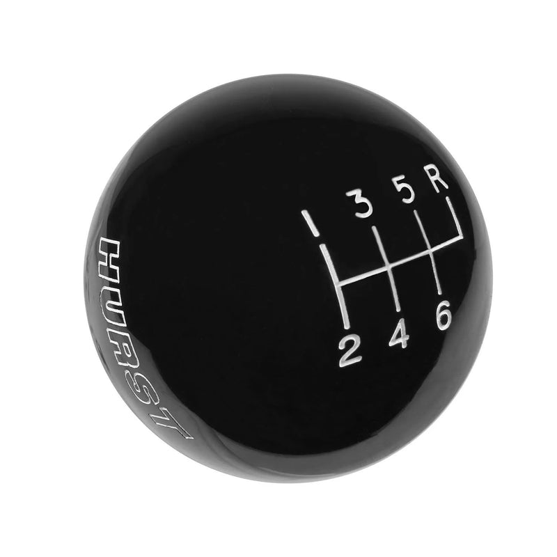 Hurst Shift Knob - 6-Speed - Black C5 Corvette Shift Knob - 9/16-18 Threads