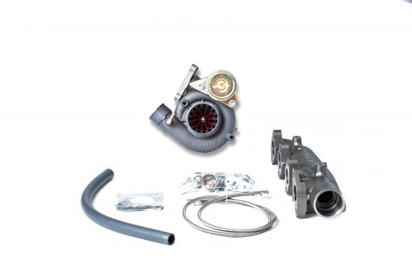 GTurbo G350 Vortex Conversion Kit - Red Wheel  Bad Boy (Landcruiser 105 Series with 1HZ)