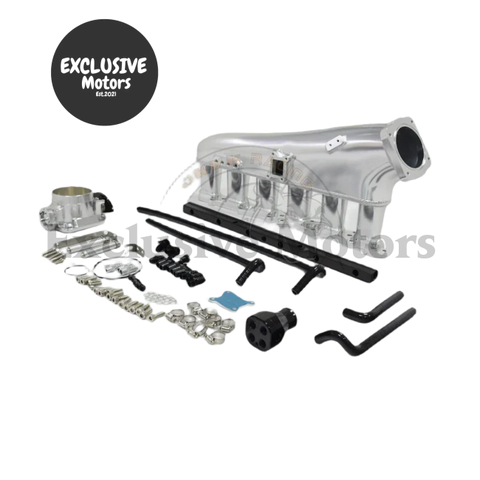 Nissan  (R32 / R33 / R34) -RB26DET Billet Intake Manifold w90mm Throttle Body